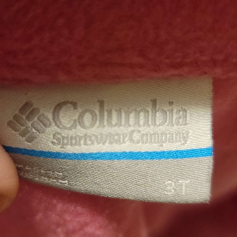 Girls pink Columbia jacket